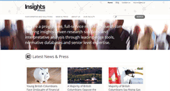 Desktop Screenshot of insightswest.com