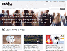 Tablet Screenshot of insightswest.com